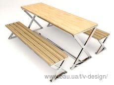 Изящные комплекты садовой мебели. &mdash; В-Дизайн